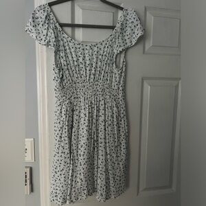 Cotton On sun dress, blue flowers